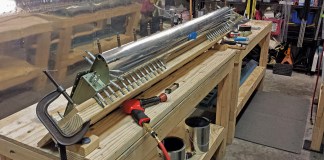 Riveting Aileron Skins