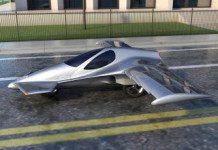 Skybike's Telescoping Wings