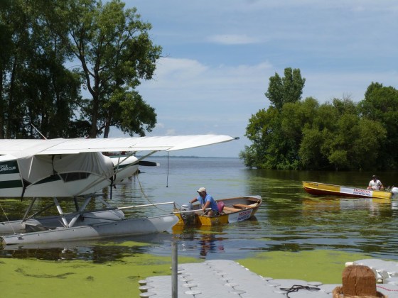 seaplane base Docking planes at seabase 2