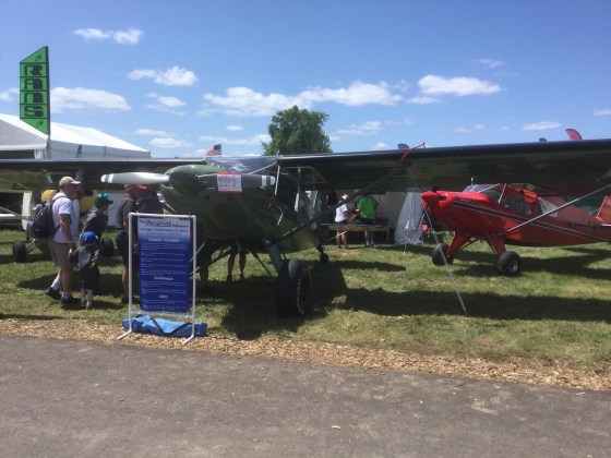 vendors set up at oshkosh 02