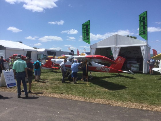 vendors set up at oshkosh 03