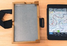 A Wooden Kneeboard for Tablets