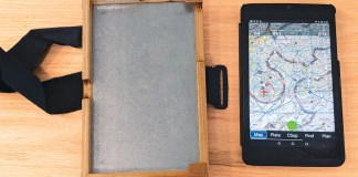 A Wooden Kneeboard for Tablets