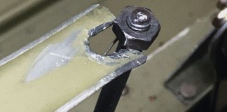 Broken Battery Hold-Down Bracket