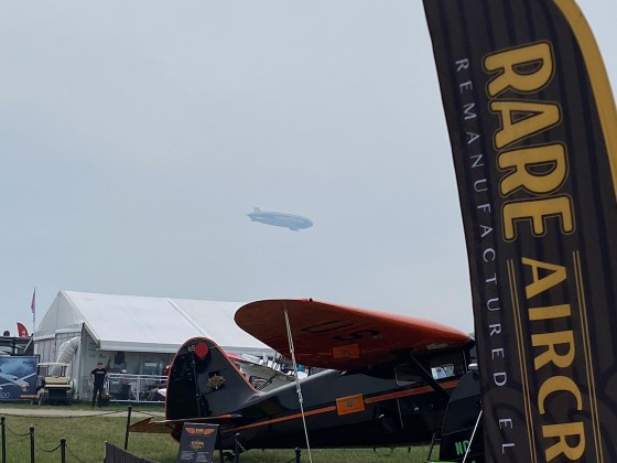smoke from PNW at airventure