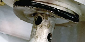 Deformed Gascolator O-Ring