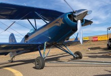 Starduster with a flat tire.