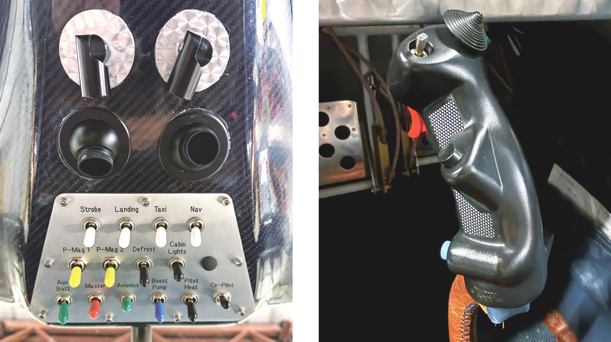 Lietzan RV10 FORES controls