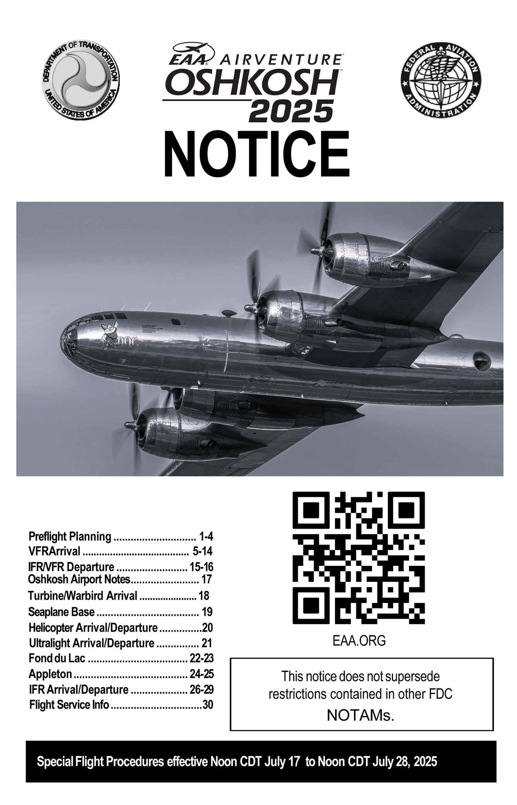 Download the Oshkosh 2025 NOTAM