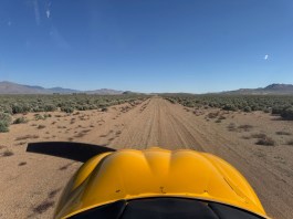 NX Cub on dirt runway