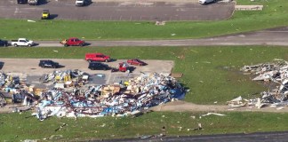 tornado damaged the london, kentucky airport, including kolb aircraft