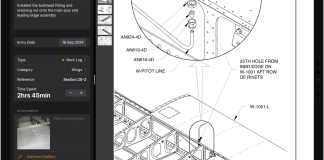 KitFlight RV-10 pitot tube installation log entry