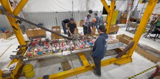 RV-15 wing load test