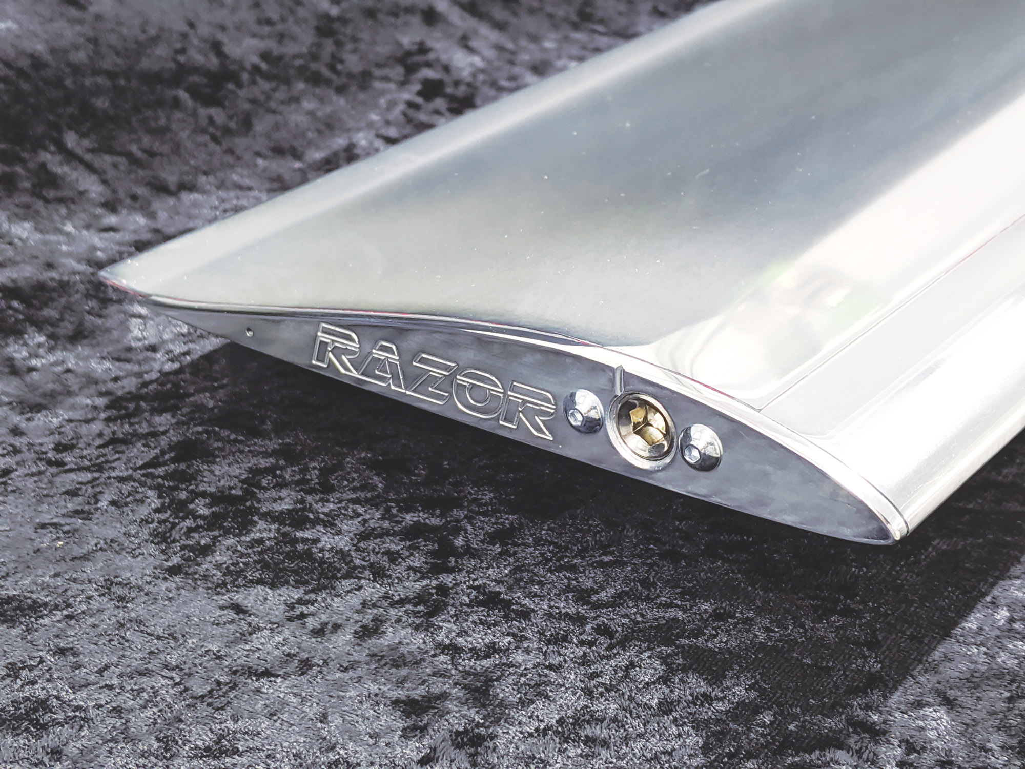 Blade end detail Mark Timney