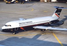 BAC 1-11 to illustrate pitch characteristics
