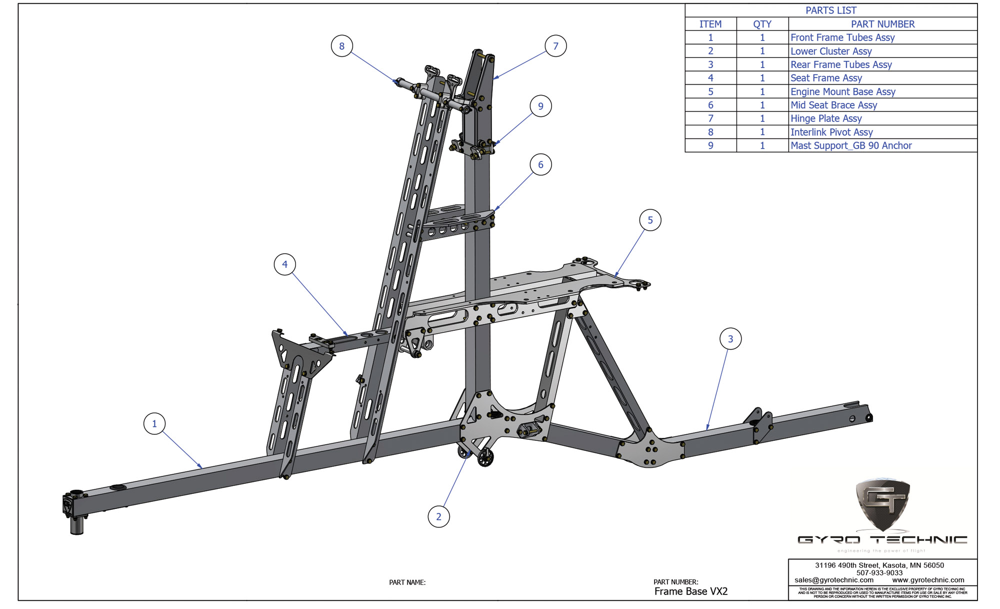 Frame 0 Frame Base VX2 Mark Timney