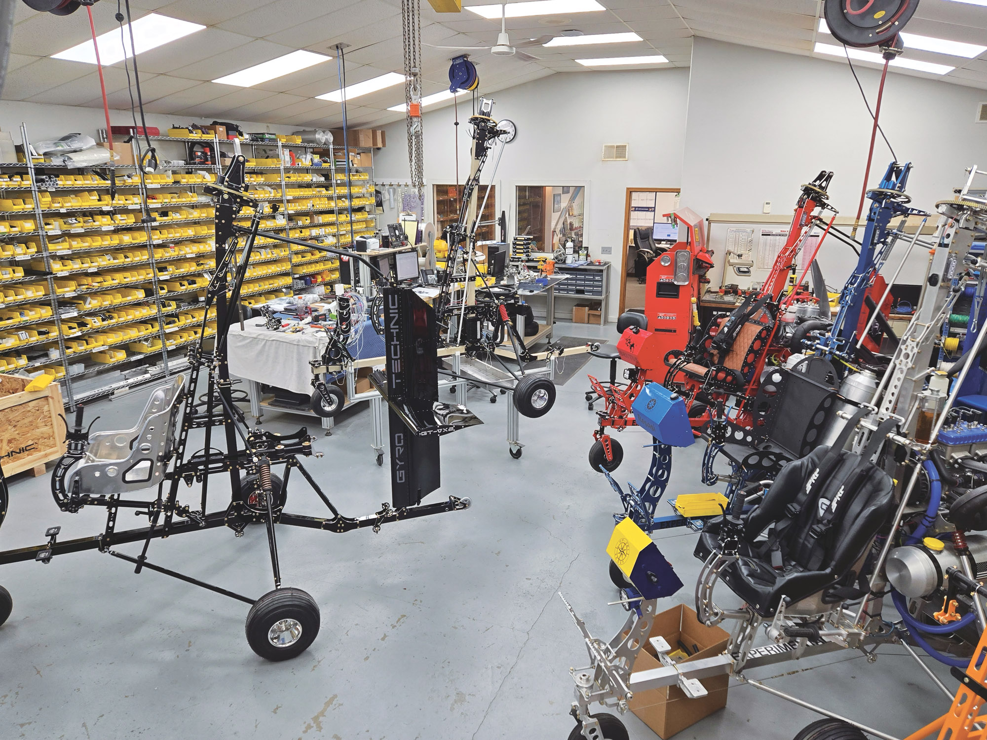 GT Assembly Area Mark Timney