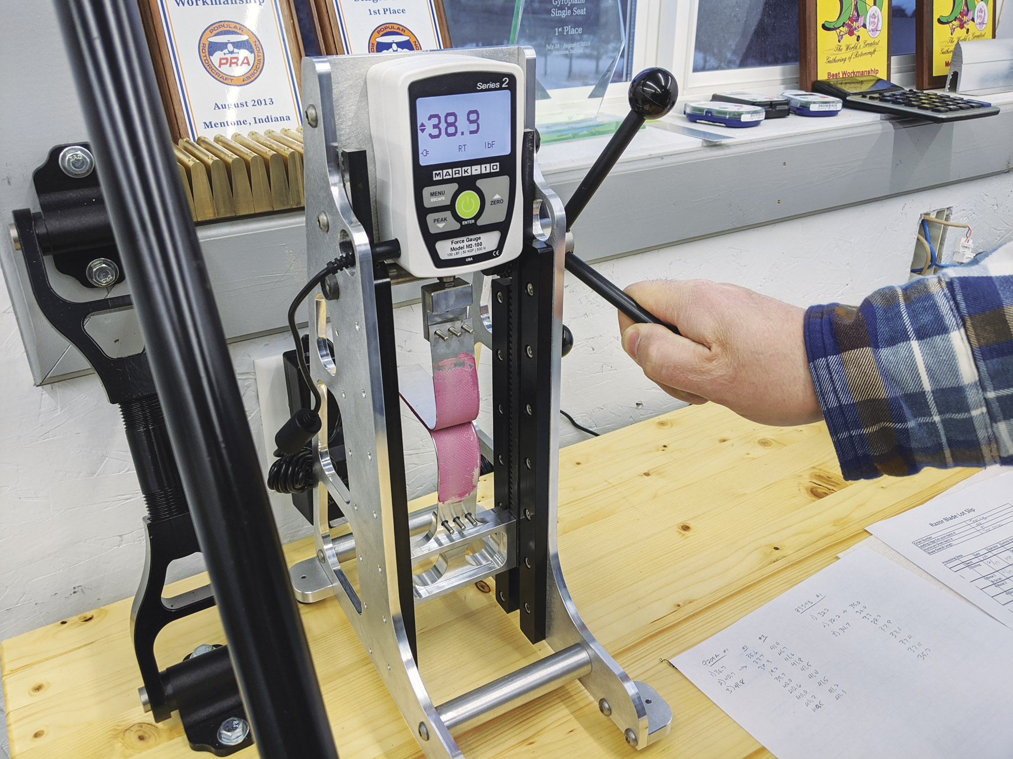 Peel Strength Test Mark Timney