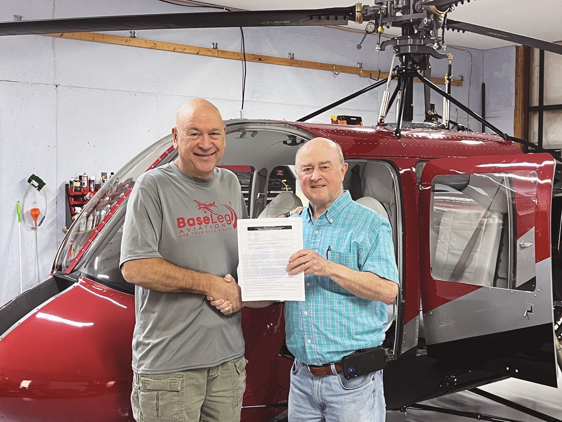 airworthiness inspection done