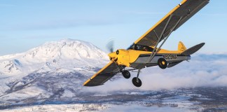 Home-Rolled XCub XCub / NXCub in flight. Photo: Jon Bliss