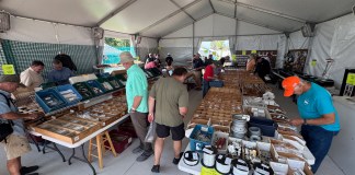 B&B Aircraft Supply tent