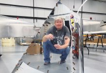 Taking a Shine To 6061-T6 – Part 2 When possible I pre-polish skins, like this Onex vertical tail skin, through Nuvite grade C prior to assembly. Polishing tools