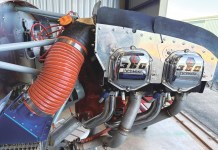 Make a Custom Baffle Duct Baffle duct on Lycoming Thunderbolt 36 engine