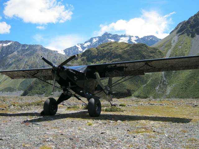 The Highlander shown in its natural environment, somewhere out West.