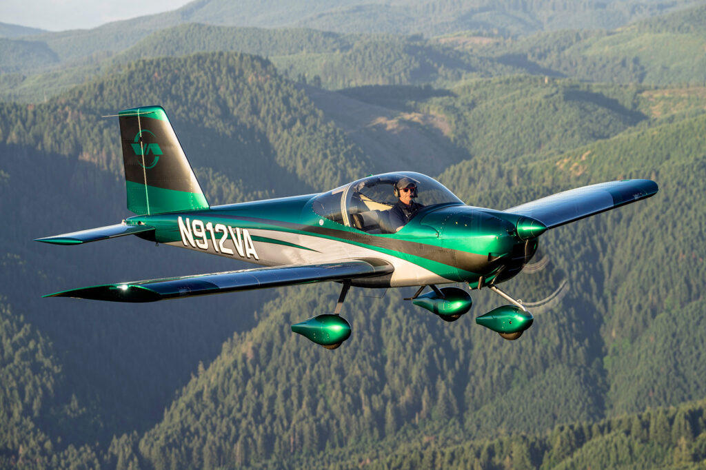 The new and improved Rotax-powered RV-12iS.