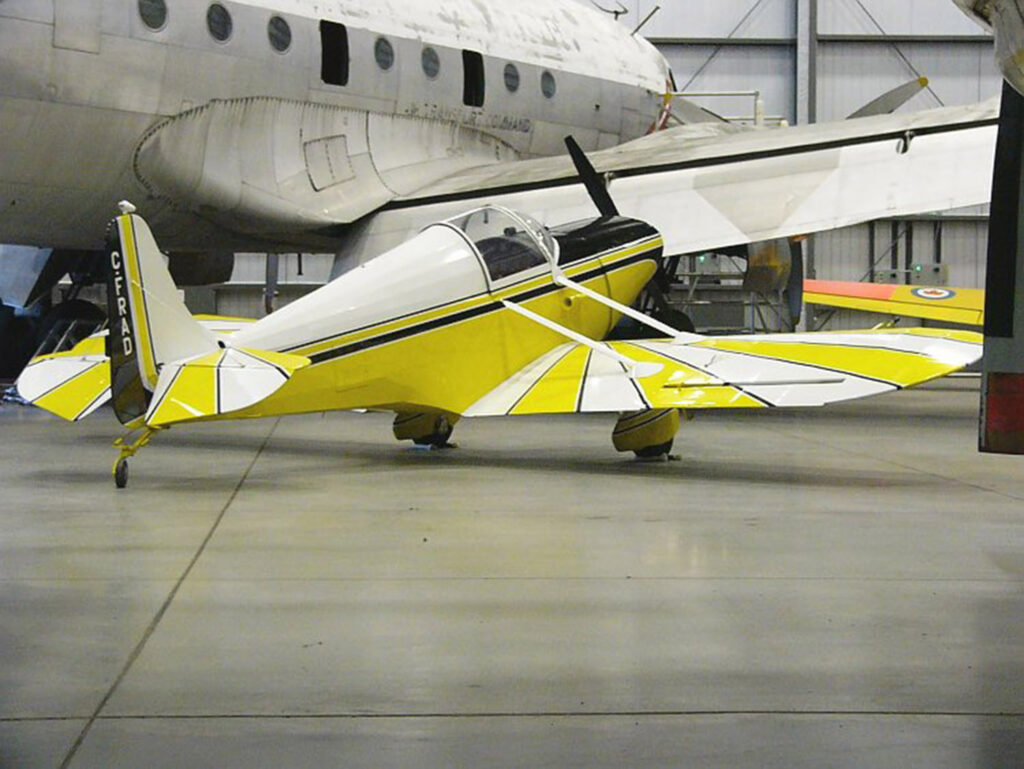 The single-seat, aerobatic SA-3A Playboy.