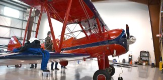 1936 Model 75 Boeing Stearman, s/n 003 now CF-TCQ. [Credit: Mike Davenport]