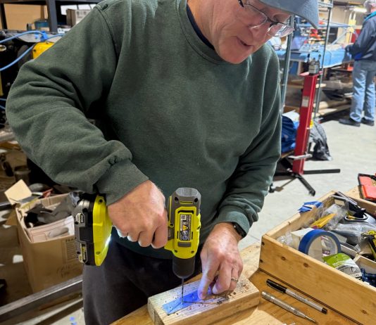 Andrew bought a Thorp T-18 project, which started him down the road to experimental aircraft project ownership and construction. [Credit: Andrew Robinson]
