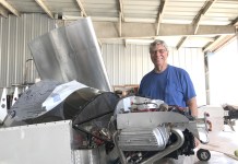 Author Bill Wilson takes a break from measuring and cutting the Lexan windshield during his Onex build. [All Images Credit to Bill Wilson]