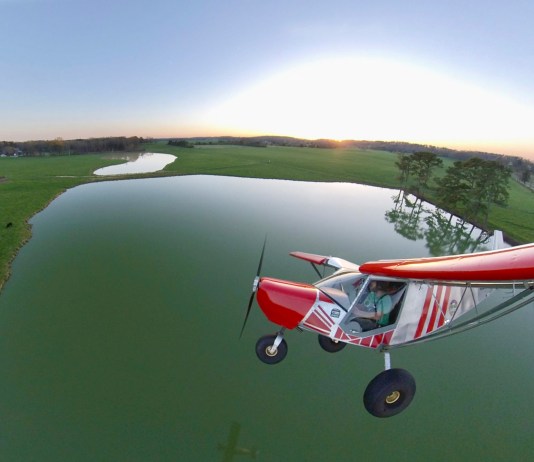 Humberd and his daughter using the 701 for some farm duty transportation. [All Images Credited to Jon Humberd]